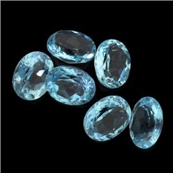 25.65CT Blue Topaz Parcel