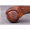 Image 3 : Native American engraved ceremonial club, signed by