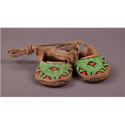 Early 1900's, pair of very rare Native American beaded