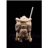 Image 3 : Exceptional Japanese immortal pre-ban solid ivory
