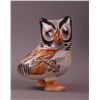 Image 1 : Hand painted pottery of an Owl.  (Size: See last photo