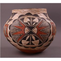 Southwest Polychrome Pottery Olla, Acoma, c. 19th