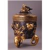 Image 4 : Exquisite antique Chinese Bronze Urn with Elephant head