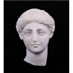 Greek Goddess stone sculpture fragment.  Possible