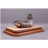 Image 6 : Exquisite Duck Decoy, "Green Wing Teal", signed William