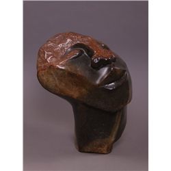 Spectacular Verdite Shona Stone Sculpture from Africa.