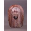 Image 1 : Native American Stone carved sculpture of a Chief in