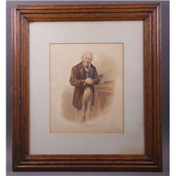 William Waud (c.1830-1878), "Just Been Invited" 1876