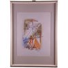 Image 1 : A. Wensi, Watercolor on paper, signed and framed. Size: