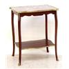 Image 1 : LOUIS XV STYLE GILT BRONZE MOUNTED MAHOGANY SIDE TABLE...