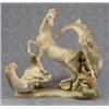 Image 1 : LLADRO PORCELAIN GROUP "HORSE'S GROUP, WHITE"...