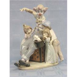 LLADRO PORCELAIN GROUP "THE MAGIC OF LAUGHTER"...