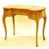 Image 2 : LOUIS XV STYLE TULIPWOOD AND FRUITWOOD MARQUETRY TABLE...