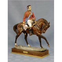 ROYAL WORCESTER PORCELAIN EQUESTRIAN GROUP "WELLINGTON"...