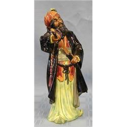 ROYAL DOULTON PORCELAIN FIGURE "BLUE BEARD"...