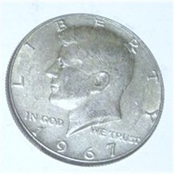 1967 SILVER KENNEDY HALF DOLLAR *NICE EARLY HALF DOLLAR*!! SILVER HALF DOLLAR CAME OUT OF SAFE!!