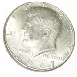1967 SILVER KENNEDY HALF DOLLAR *NICE EARLY HALF DOLLAR*!! SILVER HALF DOLLAR CAME OUT OF SAFE!!