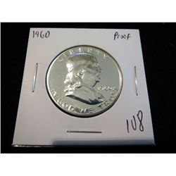 1960 Franklin Half Dollar