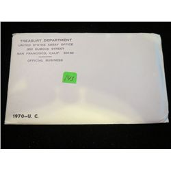 1970 P & D US Silver Mint Set - UNC