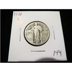 1928S Standing Liberty Quarter