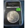 Image 1 : 1925 Peace Silver Dollar  UNC - PCS Slab