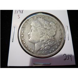 1898S Morgan Silver Dollar