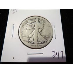 1918S Walking Liberty Half Dollar