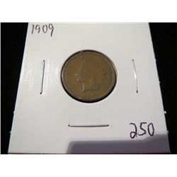 1909 Indian Head Penny