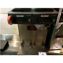 BUNN CW SERIES DOUBLE COFFEE MAKER