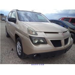 2004 - PONTIAC AZTEK