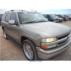 2003 - CHEVROLET TAHOE