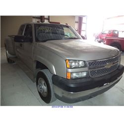 2005 - CHEVROLET 3500 /DIESEL