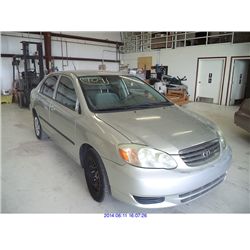 2003 - TOYOTA COROLLA