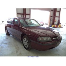 2001 - CHEVROLET IMPALA