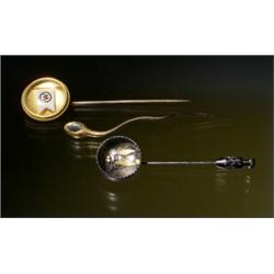 3 STICK PINS STEAMSHIP CATS EYE 14K...