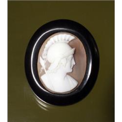 VICTORIAN ROMAN SOLDIER CAMEO...