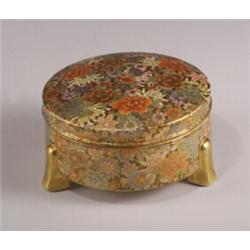 DECO SIGNED SATSUMA DRESSER BOX...