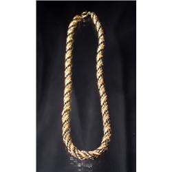 14 KARAT GOLD NECKLACE 38 GRAMS...