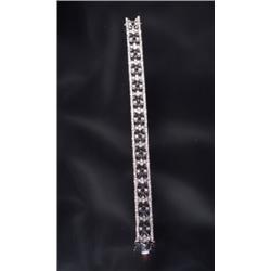 14K DIAMOND BRACELET 7.2 CT. TW....