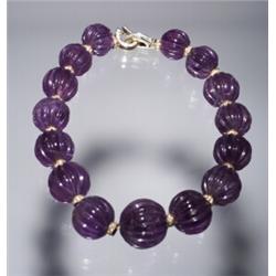 AMYTHEST DIAMOND STRAND 28MM X 21.5 MM...