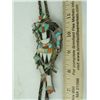 Image 3 : Zuni Inlay Bolo Tie - Eddie Bayuka