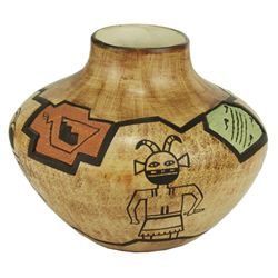 Hopi Pottery Pottery Jar - Lawrence Namoki