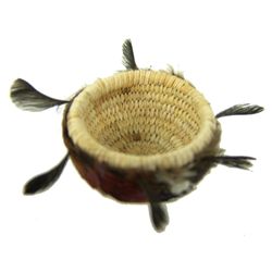 Pomo Feather Basket - Alberto Arroyo