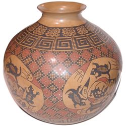 Mata Ortiz Pottery Jar - Miguel Bugarini