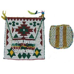 2 Beaded Bags