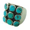 Image 1 : Turquoise and Silver Ring