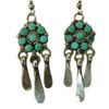 Image 1 : Turquoise and Silver Earrings