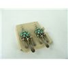 Image 2 : Turquoise and Silver Earrings