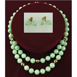 Jade Necklace Set