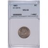 Image 1 : 1883 N/C V-NICKEL NNC MS-64
